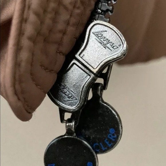 Moncler Genevrier Women Long Down Coat Parka Jacket Hood Fur Size 3 or L Winter - Picture 9 of 14